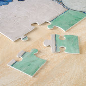 Vincent Van Gogh. Irises. Impressionisme floraal Legpuzzel (Zijkant)