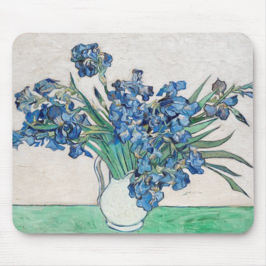 Vincent Van Gogh. Irises. Impressionisme floraal Muismat (Voorkant)