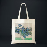 Vincent Van Gogh. Irises. Impressionisme floraal Tote Bag<br><div class="desc">Vincent Van Gogh "Irises" canvas tas.</div>