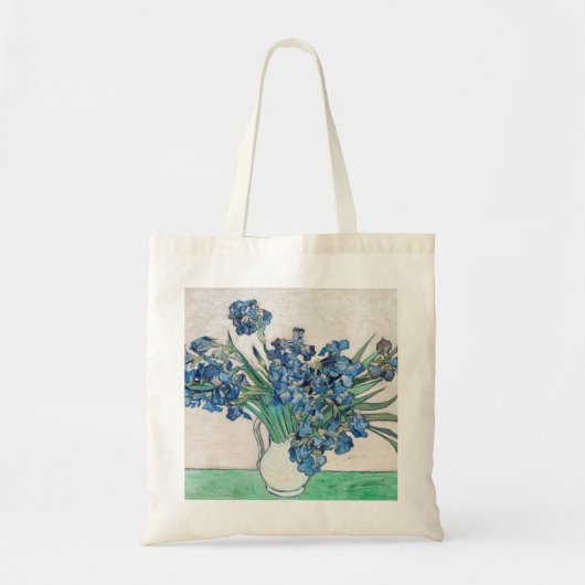 Vincent Van Gogh. Irises. Impressionisme floraal Tote Bag (Voorkant)