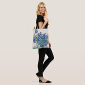 Vincent Van Gogh. Irises. Impressionisme floraal Tote Bag (Op model)
