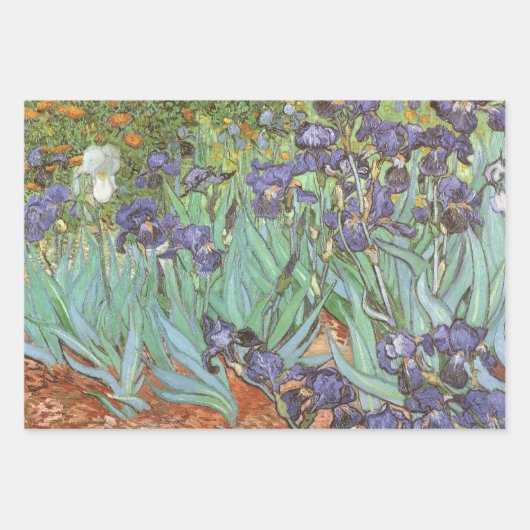 Vincent van Gogh - Irises Inpakpapier Vel (Voorkant)
