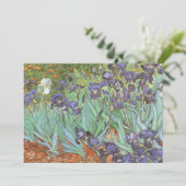 Vincent van Gogh - Irises Kaart (Staand voorkant)