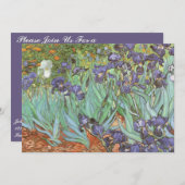 Vincent van Gogh - Irises Kaart (Voorkant / Achterkant)