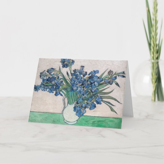 Vincent van Gogh - Irises Kaart (Voorkant)