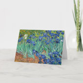 Vincent Van Gogh - Irises Kaart (Voorkant)