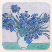 Vincent Van Gogh. Irises Kartonnen Onderzetters (Voorkant)