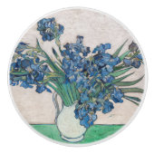 Vincent van Gogh - Irises Keramische Knop (Voorkant)