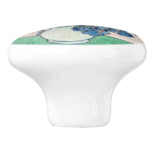 Vincent van Gogh - Irises Keramische Knop (Zijkant)