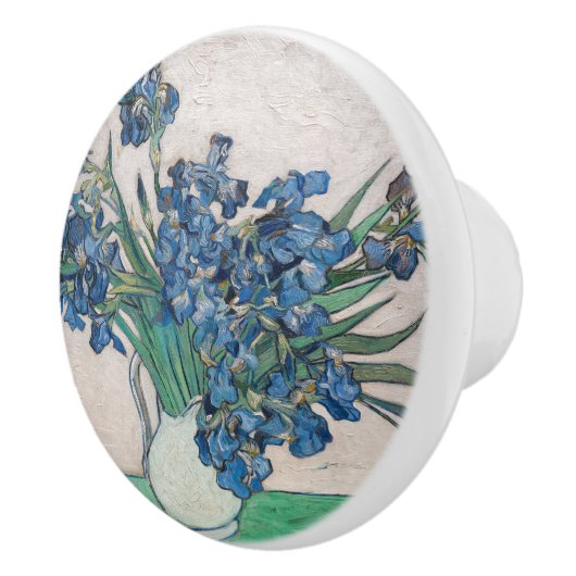 Vincent van Gogh - Irises Keramische Knop (Rechts)