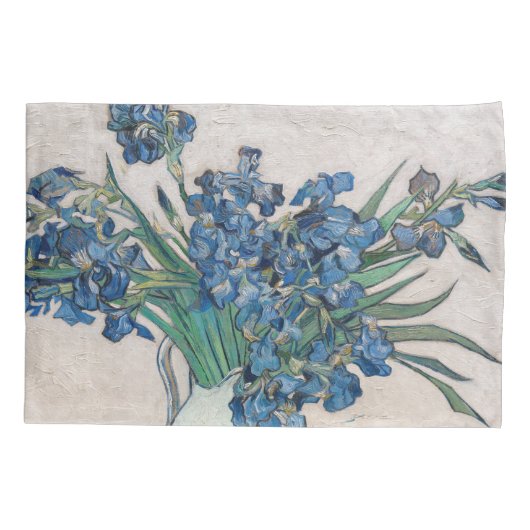 Vincent van Gogh - Irises Kussensloop (Achterkant)