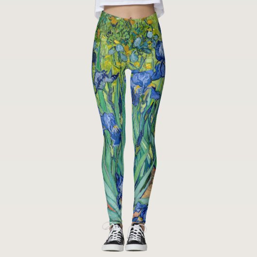 Vincent Van Gogh - Irises Leggings (Voorkant)