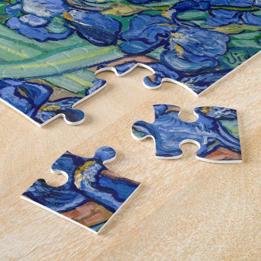 Vincent Van Gogh - Irises Legpuzzel (Zijkant)