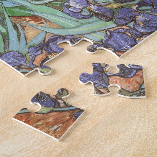 Vincent van Gogh - Irises Legpuzzel (Zijkant)