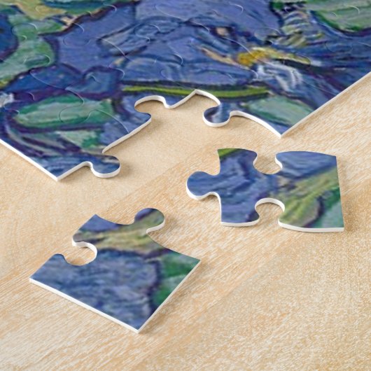 Vincent Van Gogh. Irises. Legpuzzel (Zijkant)