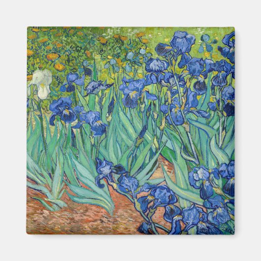 Vincent Van Gogh - Irises Magneet (Voorkant)