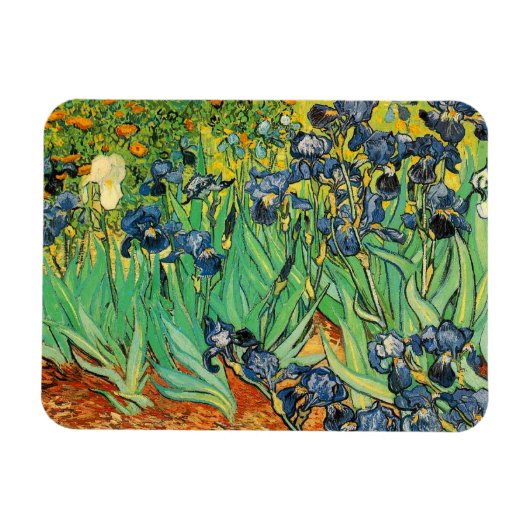 Vincent van Gogh, Irises Magneet (Horizontaal)