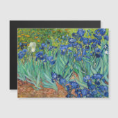 Vincent Van Gogh - Irises Magnetic Kaart (Voorkant / Achterkant)