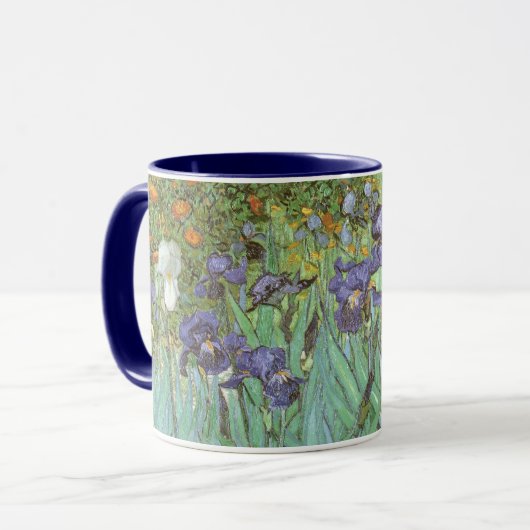 Vincent van Gogh - Irises Mok (Voorkant links)