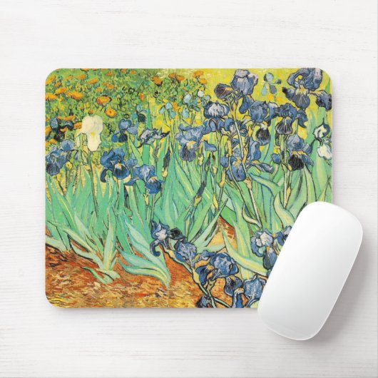 Vincent Van Gogh - Irises Muismat (Met muis)