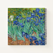 Vincent Van Gogh - Irises Notitieboek (Achterkant)