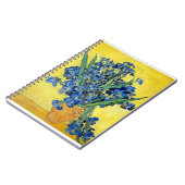 Vincent van Gogh Irises Notitieboek (Linkerzijde)