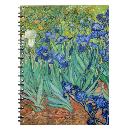 Vincent Van Gogh - Irises Notitieboek (Voorkant)