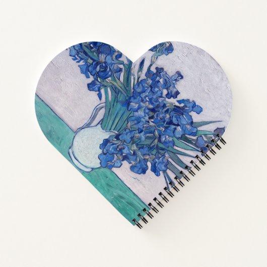 Vincent Van Gogh. Irises Notitieboek (Achterkant)