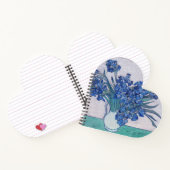 Vincent Van Gogh. Irises Notitieboek (Binnen)