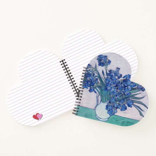 Vincent Van Gogh. Irises Notitieboek (Binnen)