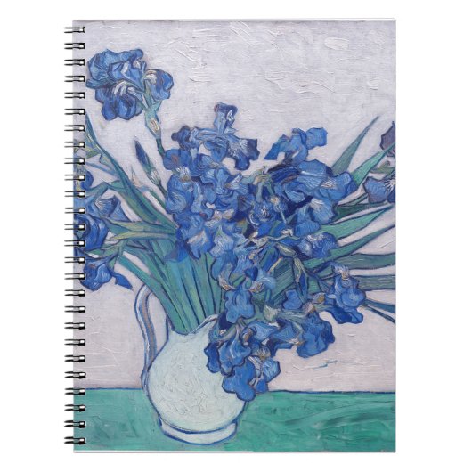 Vincent Van Gogh. Irises Notitieboek (Voorkant)