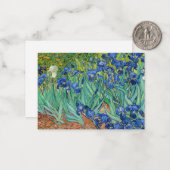 Vincent Van Gogh - Irises Notitiekaartje (Voorkant / Achterkant in situ)