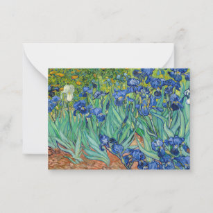Vincent Van Gogh - Irises Notitiekaartje