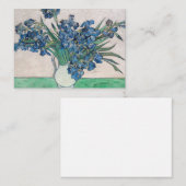Vincent van Gogh - Irises Notitiekaartje (Voorkant / Achterkant)