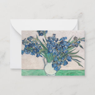 Vincent van Gogh - Irises Notitiekaartje