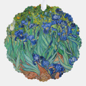 Vincent Van Gogh - Irises Ornament Kaart (Achterkant)