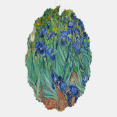 Vincent Van Gogh - Irises Ornament Kaart (Rechts)
