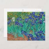 Vincent van Gogh Irises Painting Briefkaart (Voorkant / Achterkant)