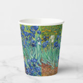 Vincent Van Gogh - Irises Papieren Bekers (Links)