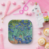 Vincent Van Gogh - Irises Papieren Bordje (Feest)