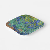 Vincent Van Gogh - Irises Papieren Bordje (Gebogen)