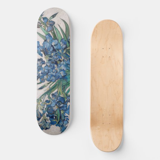 Vincent van Gogh - Irises Persoonlijk Skateboard (Voorkant)