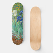 Vincent Van Gogh - Irises Persoonlijk Skateboard (Voorkant)