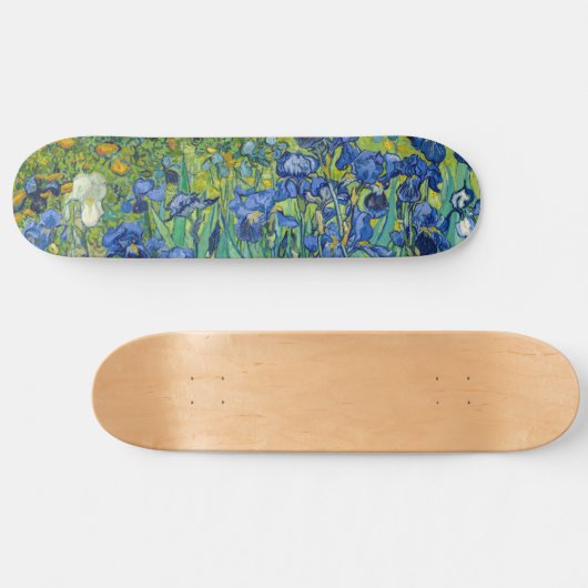 Vincent Van Gogh - Irises Persoonlijk Skateboard (Horizontaal)