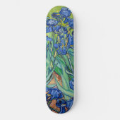 Vincent Van Gogh - Irises Persoonlijk Skateboard (Voorkant)