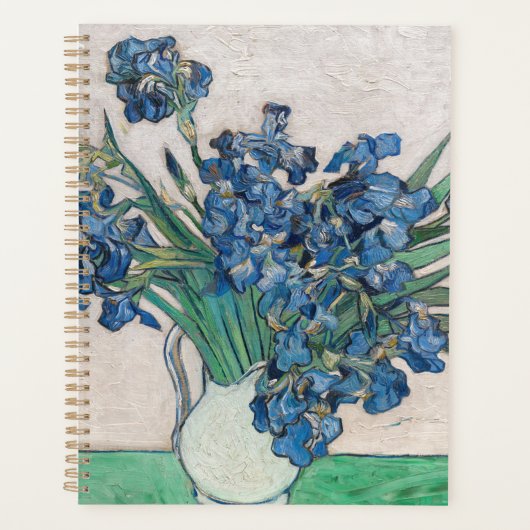 Vincent van Gogh - Irises Planner (Voorkant)