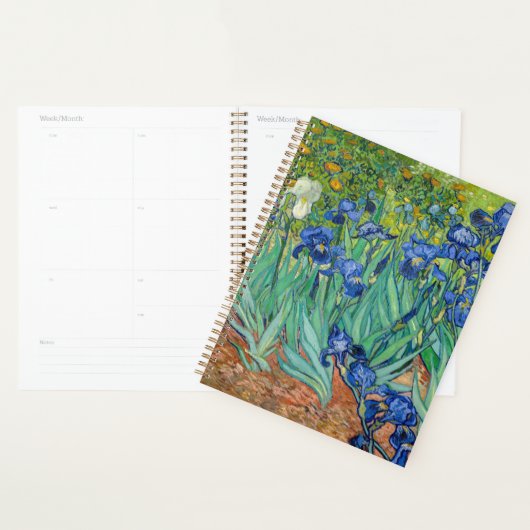 Vincent Van Gogh - Irises Planner (Display)