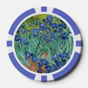 Vincent Van Gogh - Irises Poker Chips