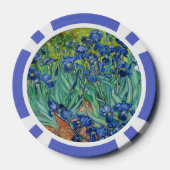 Vincent Van Gogh - Irises Poker Chips (Achterkant)