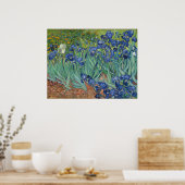 Vincent Van Gogh Irises Poster (Keuken)